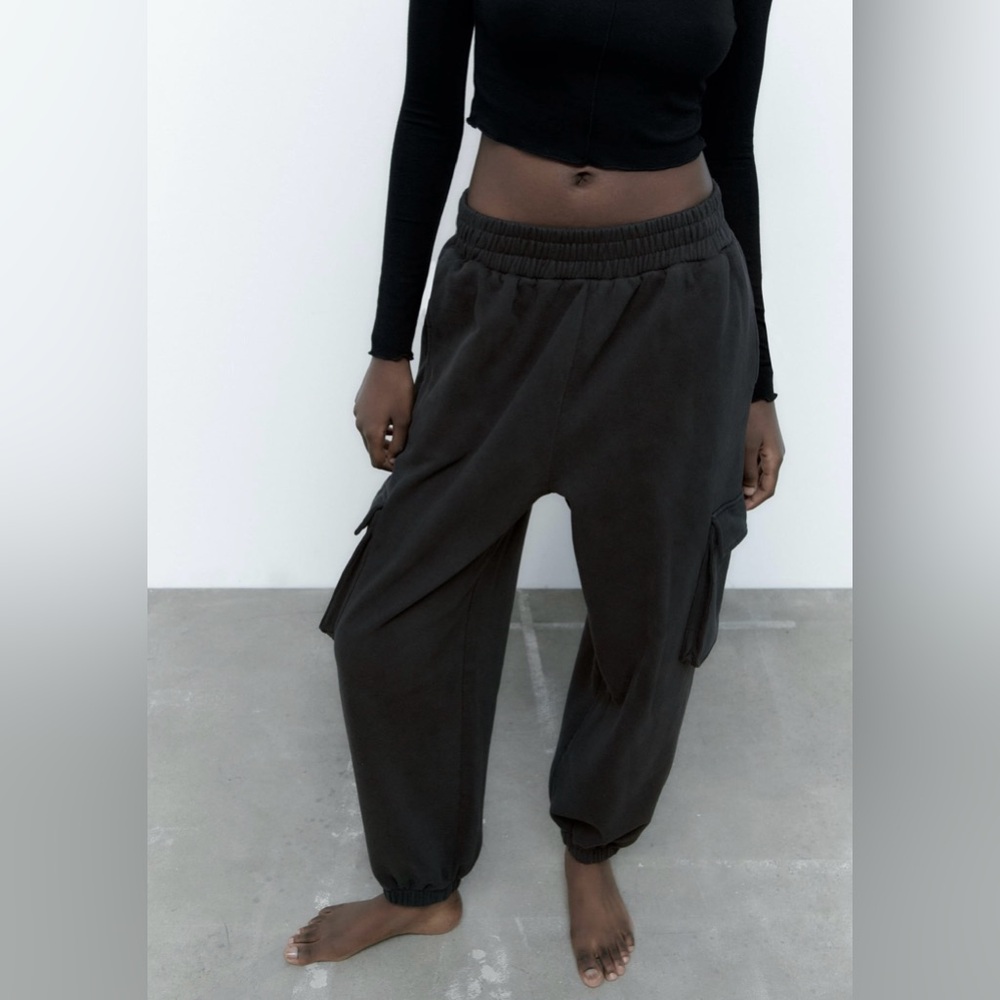 Zaea Cargo Jogger Pants. Size S. Rarely worn